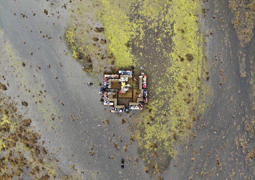 CLIMAVORE: On Tidal Zones. Cooking Sections, 2017-ongoing. Commissioned by Atlas Arts. Isle of Skye, Scotland. Image: Nick Middleton.