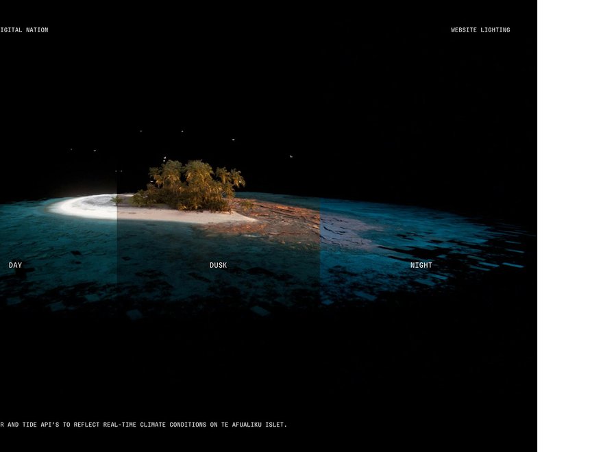 Timelapse of the destruction of Tuvalu