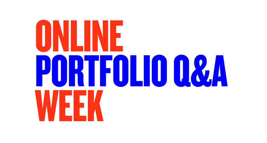 Online Portfolio Q&A Week