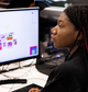 Person at computer