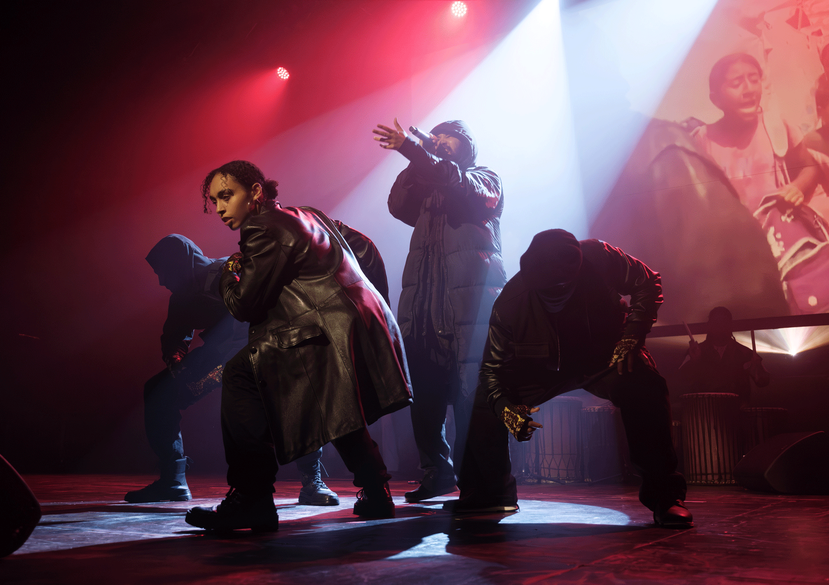 Apex Zero & Corrie Onyx David King & André Bright & Miah Robinson ‘Apex Zero - Drummer Warrior Storyteller’ at EartH Theatre