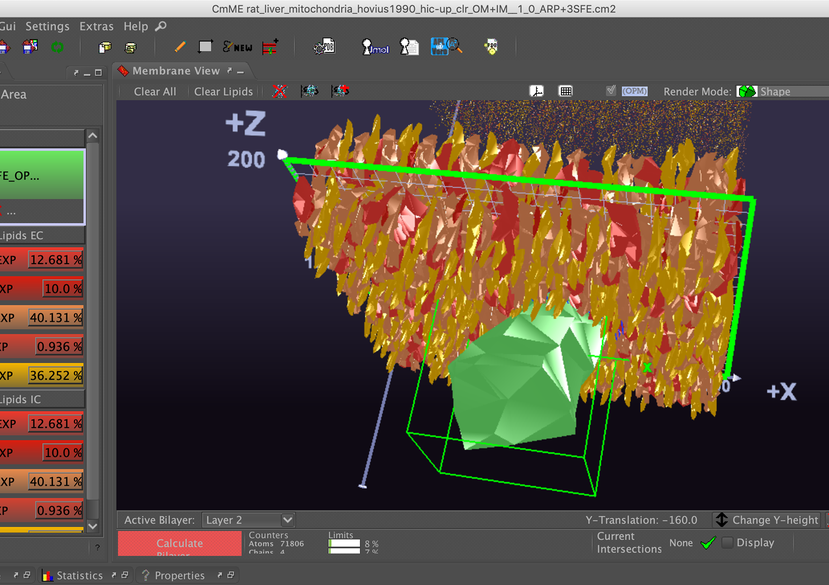 CELLmicrocosmos 2 MembraneEditor: Java/3D software