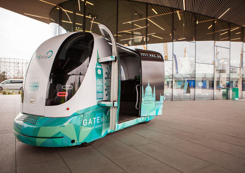 GATEway driverless pods used for trials