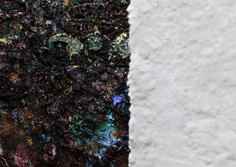 Cuntus Firmus (detail), installation view at Eyebrows with Teeth, Marlborough, London 2019