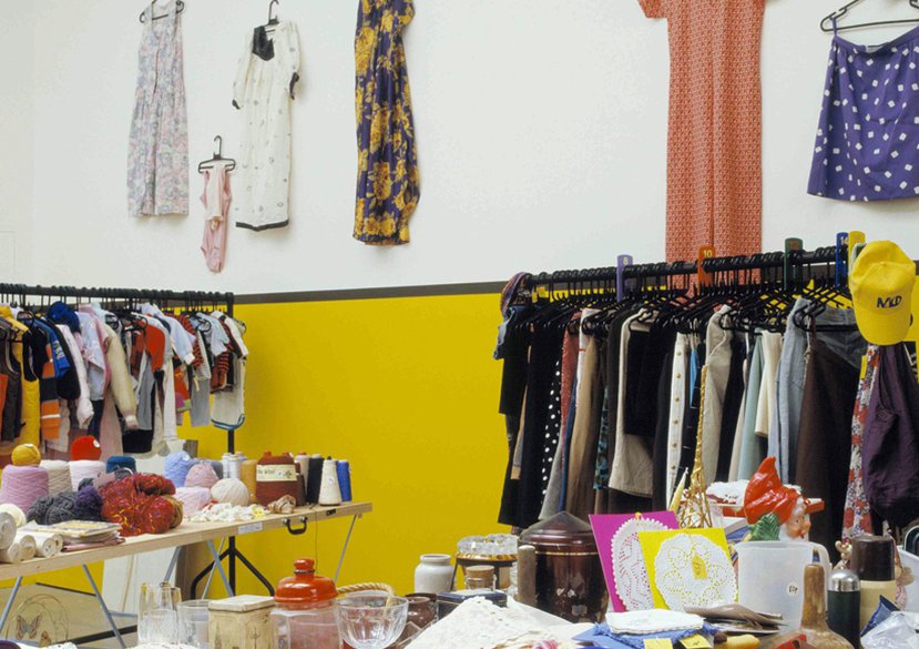 Martha Rosler, The Monumental Garage Sale, Project, Dublin, 2004