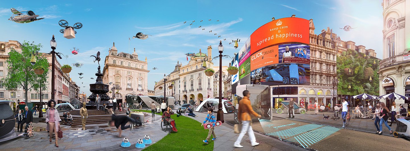 Piccadilly Circus Dawn UTOPIA REVIEW PROOF