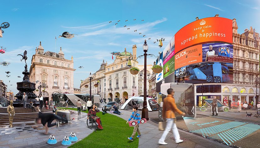 Piccadilly Circus Dawn UTOPIA REVIEW PROOF