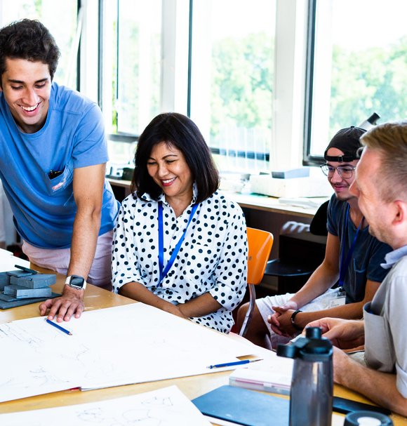 Architecture Summer School, Kensington campus studios