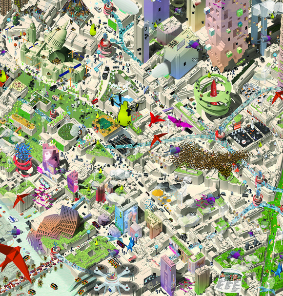 GATEway project driverless map of the future