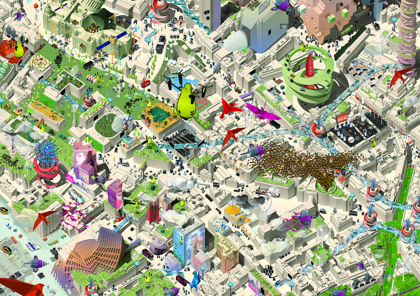 GATEway project driverless map of the future