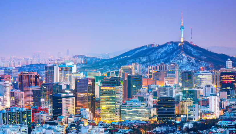 Landscape view of Seoul