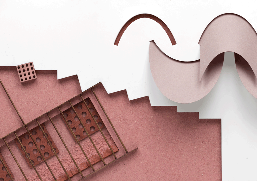 Spread from Slacklands 2: A guide to rural contemporary architecture of the twentieth century – by Corinna Dean; designed by Ben McLaughlin; published by ARCA, Archive for Rural Contemporary Architecture