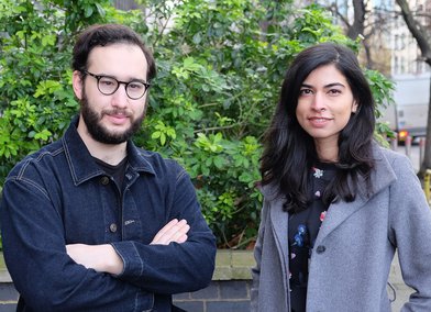 Nikos and Nafeesa from Quirk