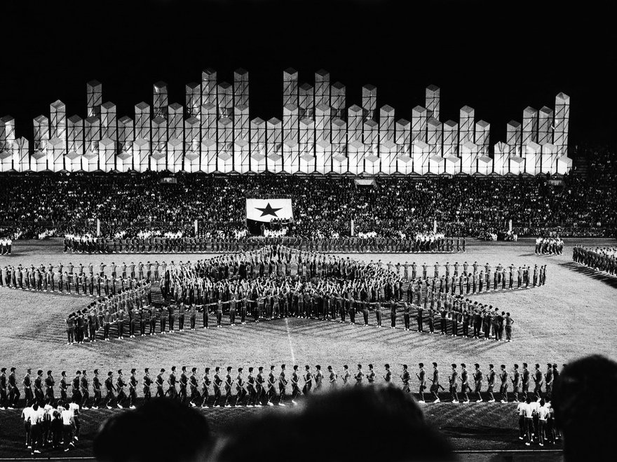 Youth Day at the JNA Stadium in Yugoslavia, 1975