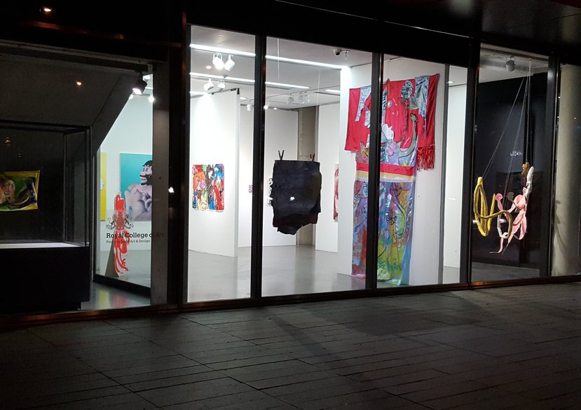 Painting from the Other Side exhibition installation image