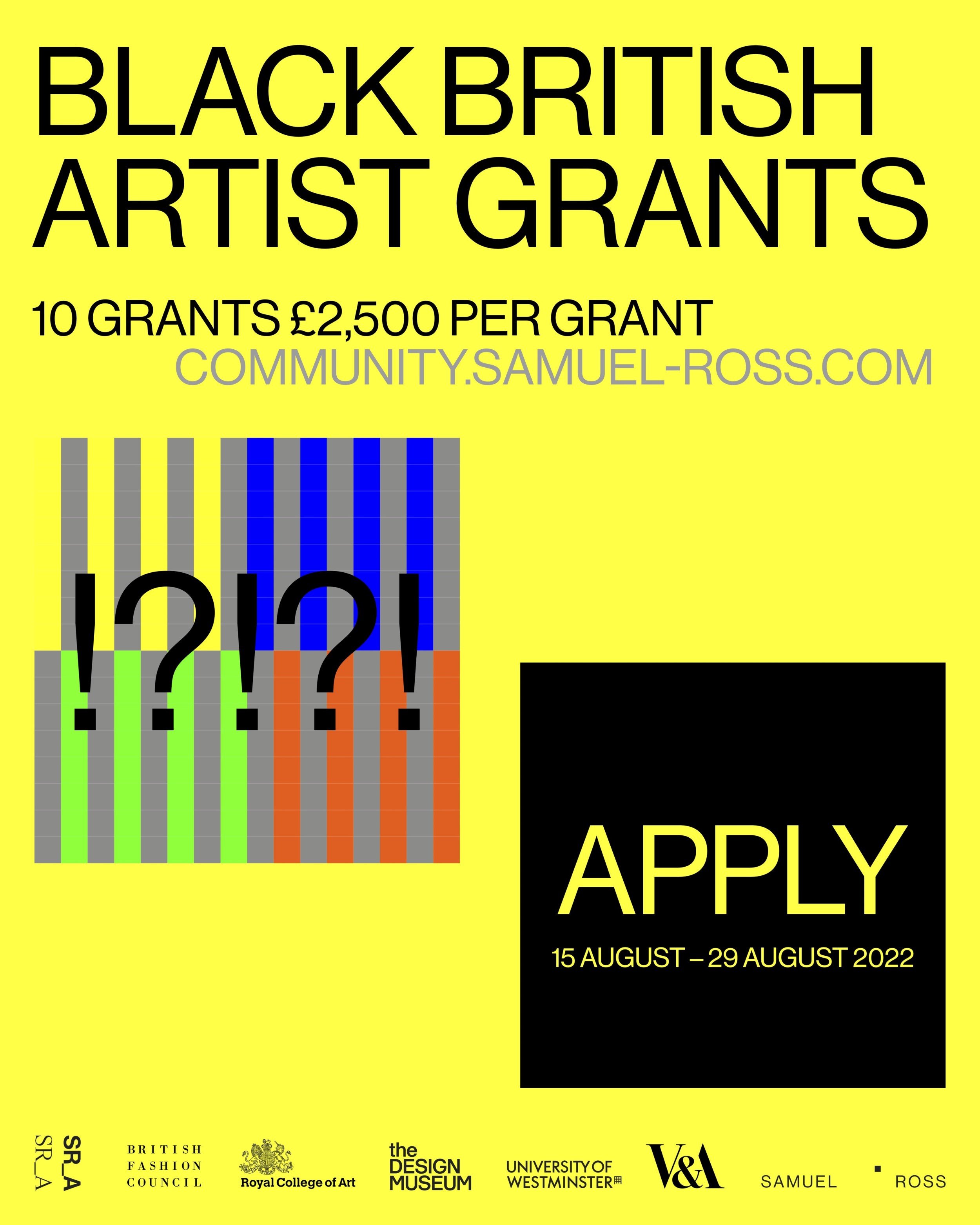 Black British Artist Grants 2022