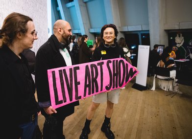 MA Contemporary Art Practice at Tate Late. Image by Sophie Shaw.