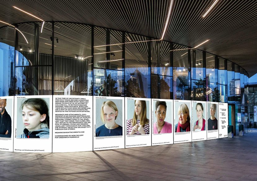 Meanings and Attachments, exhibition installation