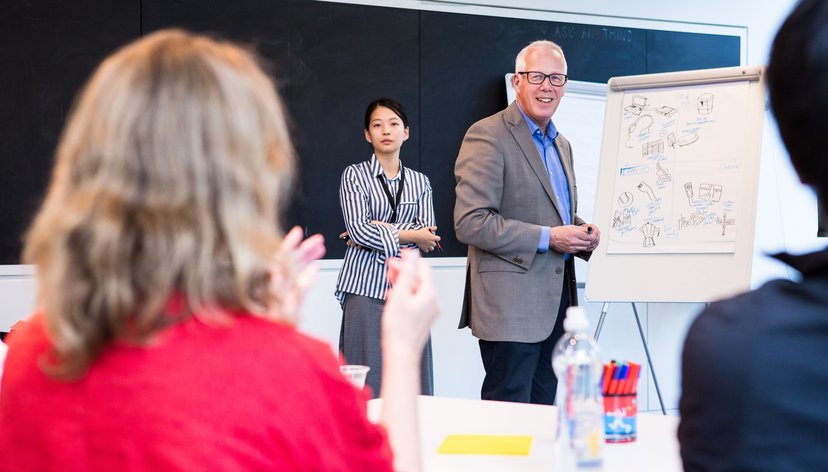 Jeremy Myerson gives a workshop