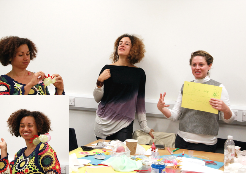 Personalised companion soft robot co-design workshop @ V&A, 2016