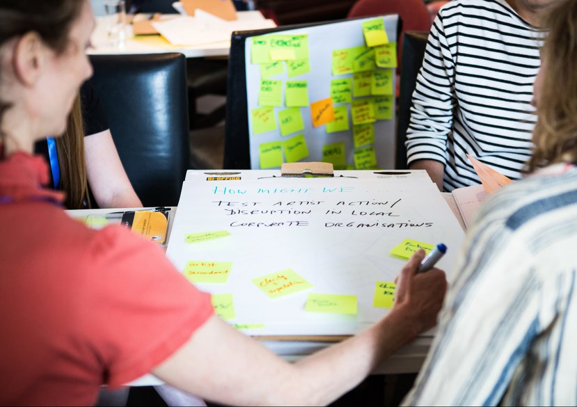 Design Thinking Masterclass workshop activity