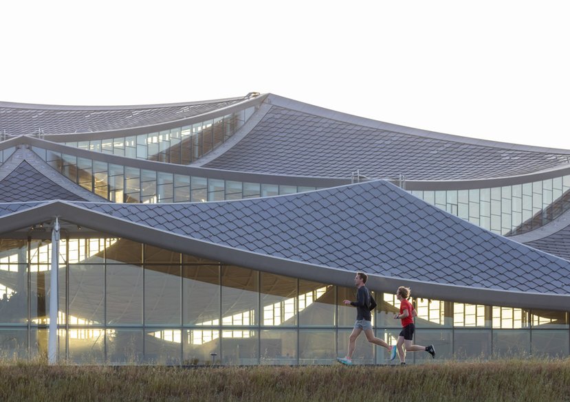 Gradient Canopy by Heatherwick Studio & BIG_Credit Photo: The 11th group Aerial Photography