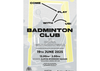 Badminton Club x Dora Grabkowska, Spatial Value, Foster + Partners, 2025