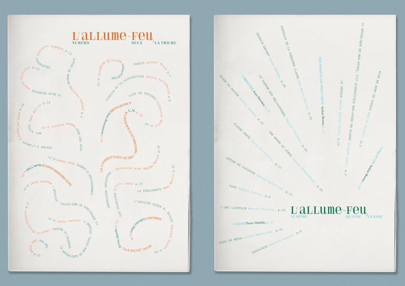 Revue L: Allume Feu, Issue nos. 0, 1, 2, 3 & 4