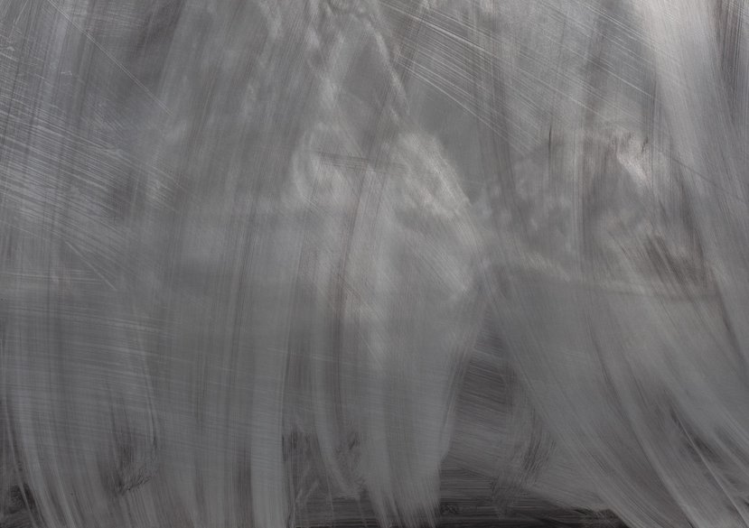 Blind Children (after Sander) (2024) Pigmented alkyd on aluminium 120 × 108 cm (detail)