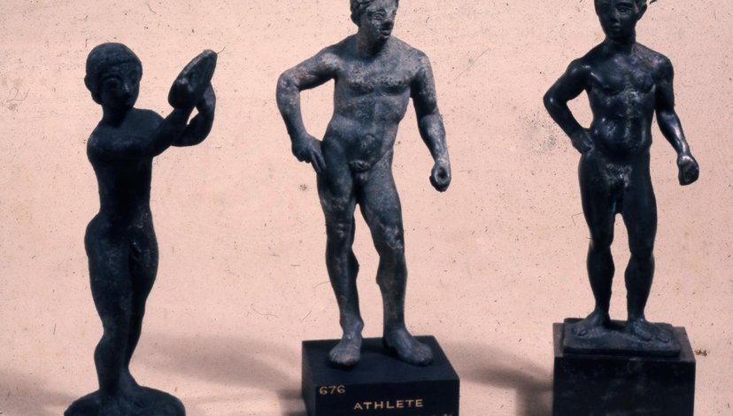 5. Bronze statuette of youth about to throw a discus, 480BC-460BC_© The Trustees of the British Museum