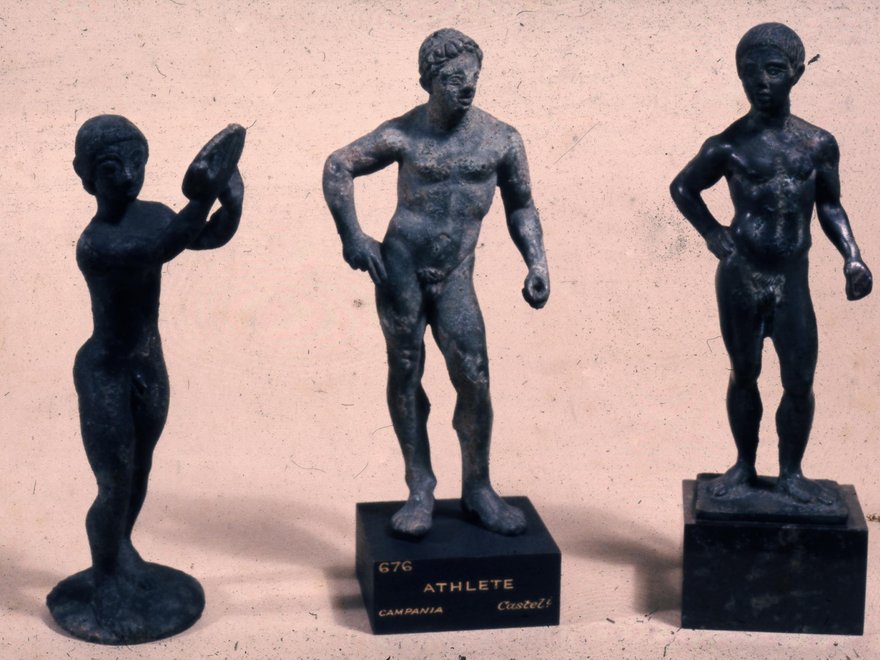 5. Bronze statuette of youth about to throw a discus, 480BC-460BC_© The Trustees of the British Museum