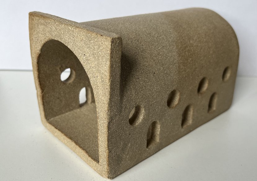 Bespoke vented muffle made for the test furnaces