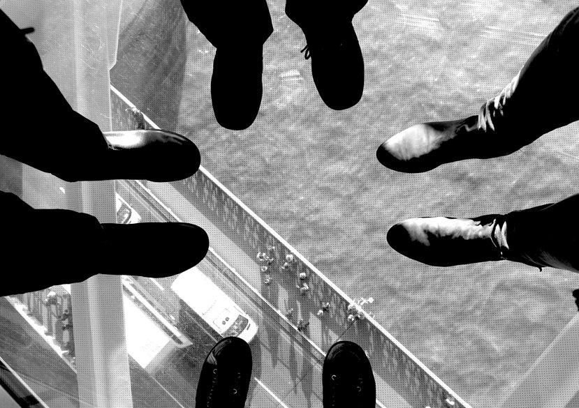 Vertigo in the City, Tower Bridge Glass Walkway (May 2015)