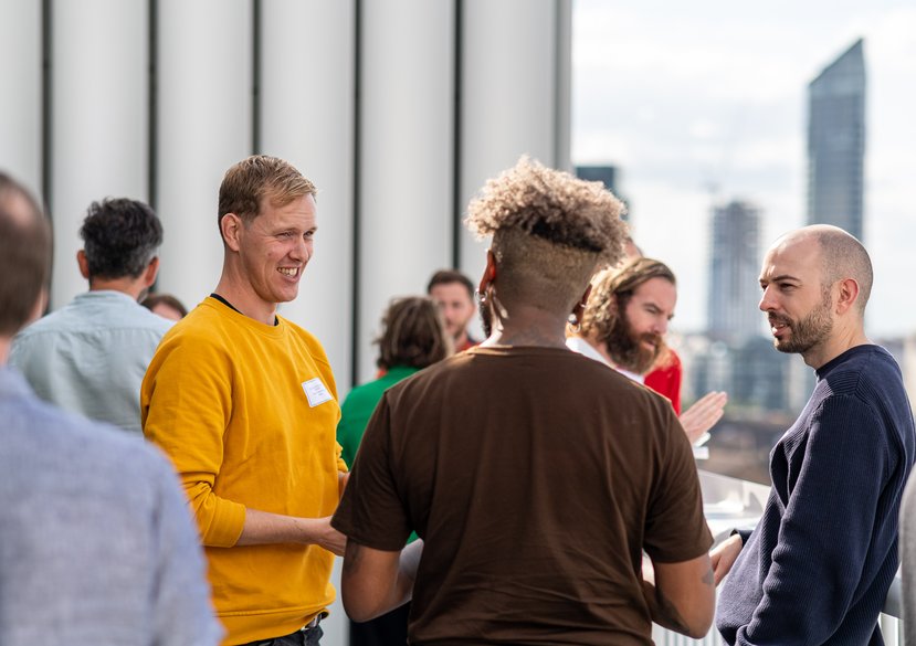 Balcony and views, RCA Executive Education spaces Battersea campus