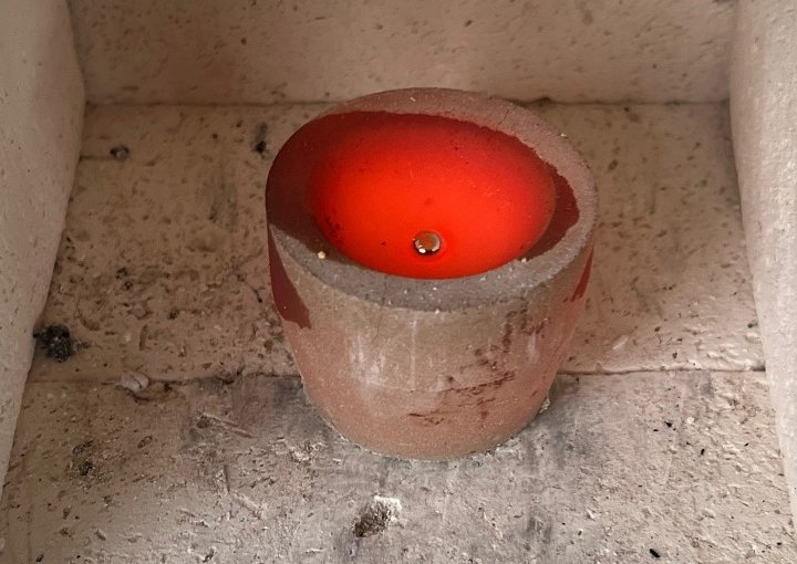 Sample cooling after cupellation