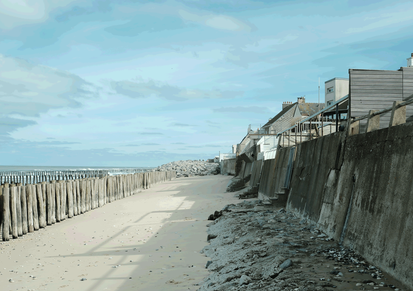 Border Environments Studio Fieldwork: Border Environments Studio, Plage de Sangatte-Fin de la digue, Sangatte (FR), 2024