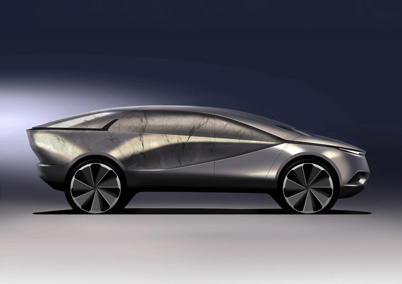 Prisms Concept Autonomous Vehicle exterior design