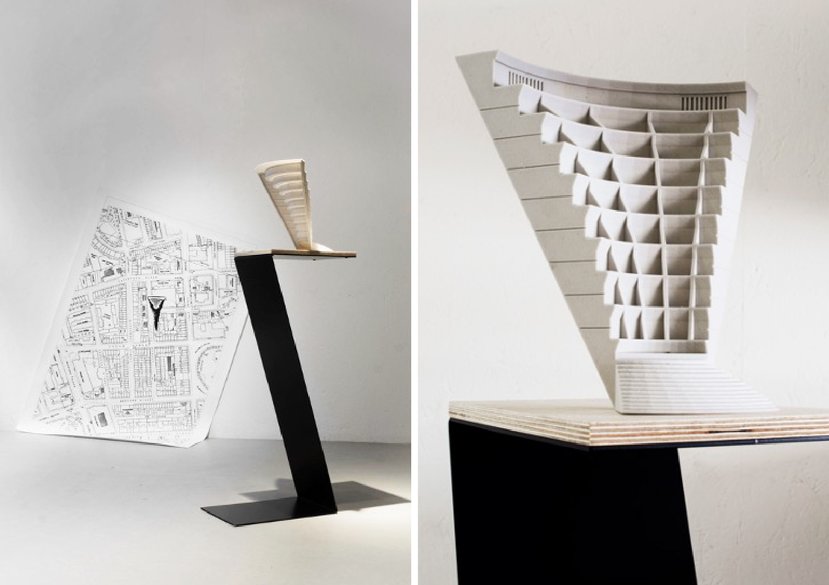 Proposal For The Brunswick Folly, Two Estates. Adam Knight