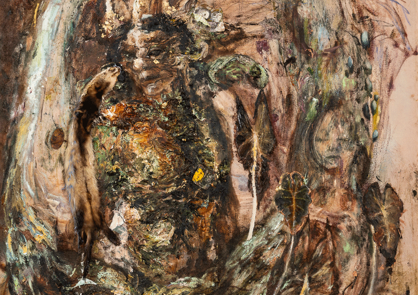 9-Self-Portrait-from-Hell-190-×-145-cm-Oil-on-felt-2022