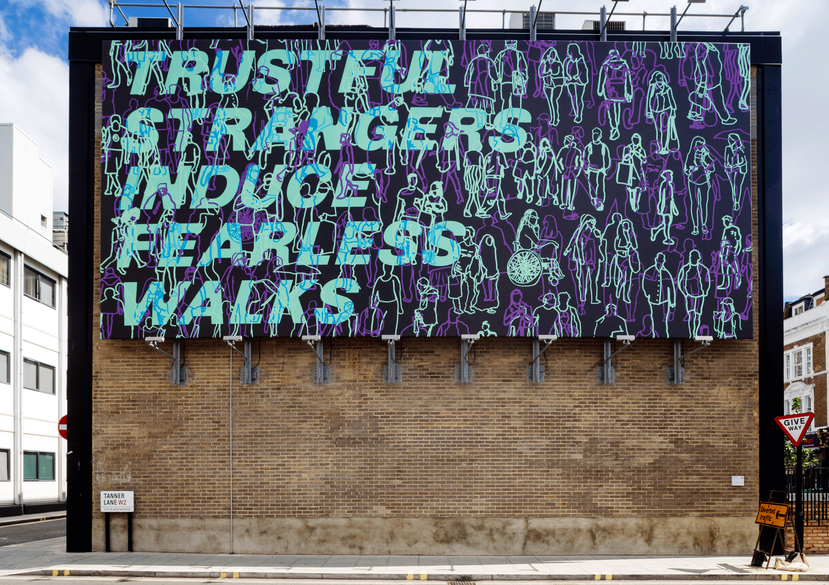 Trustful Strangers Induce Fearless Walks, 2026, Photo credit, Cesare De Giglio.