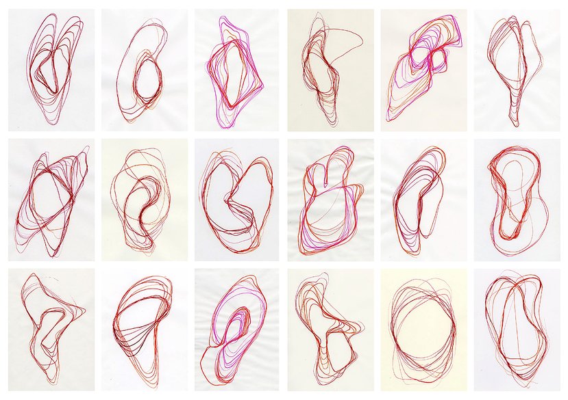 Ever After, Days on End, drawings, 2008