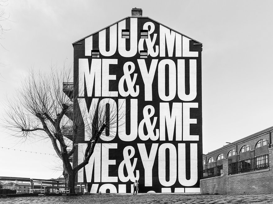 Anthony Burrill - Leeds mural