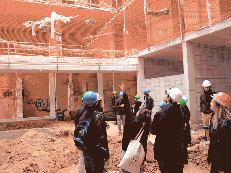 ADS7 visit to La Borda co-housing project in Barcelona