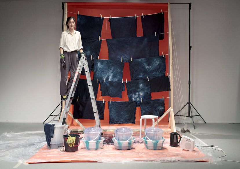 Indigo dying