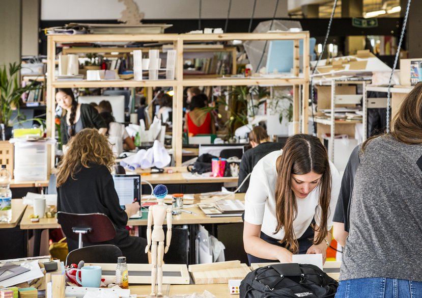 At work in the Architecture studios