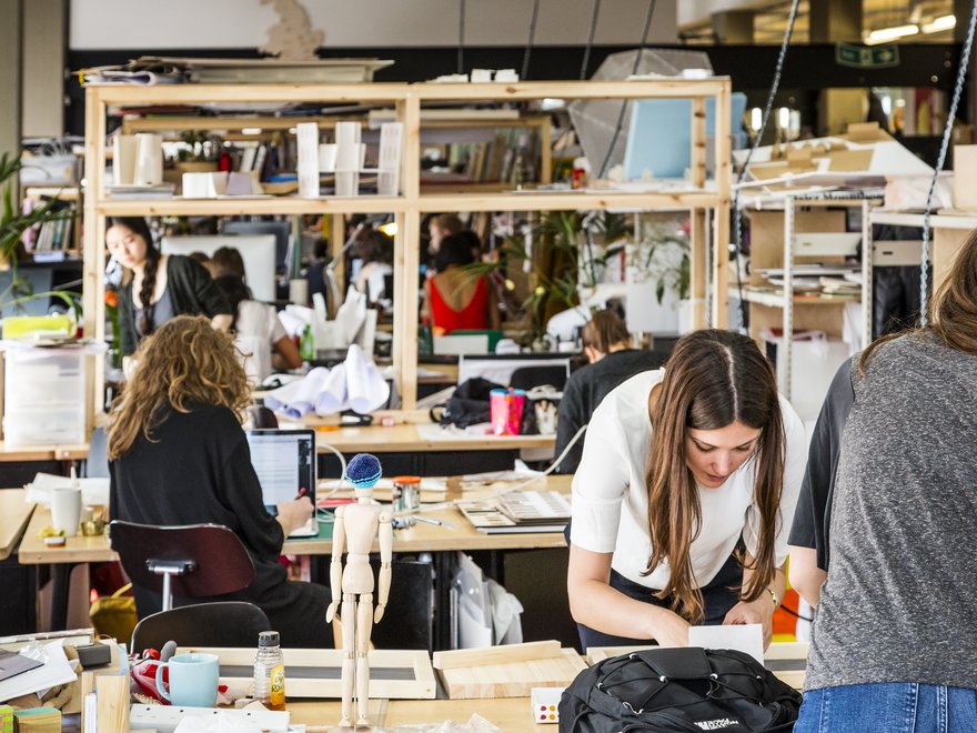 At work in the Architecture studios
