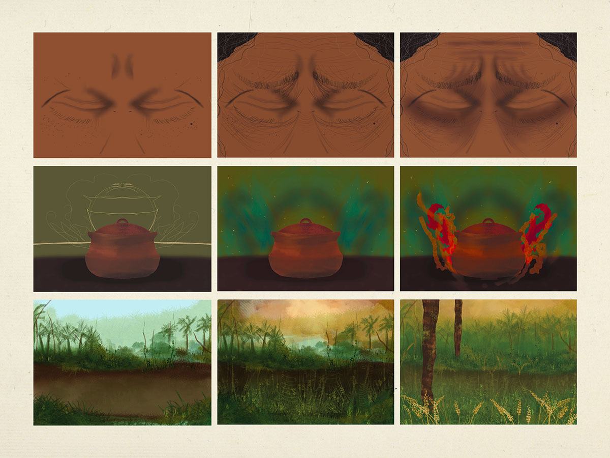 AadyaNaik_Process Drawings_Illustration