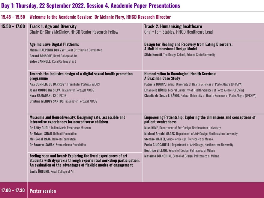 Academic Programme Day 1