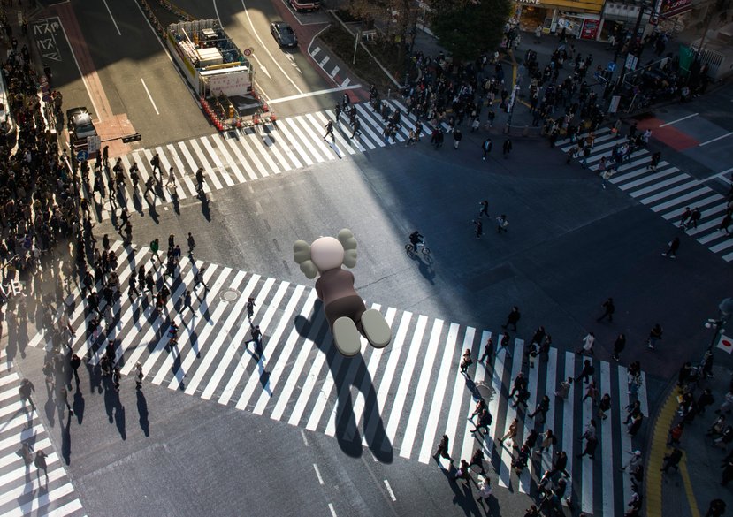 AcuteArt_KAWS_CompanionExtended_Exhibition_Brown_Tokyo-3