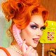 A drag queen takes a call in Lucy Nurnberg's Mobile Dyke Bar